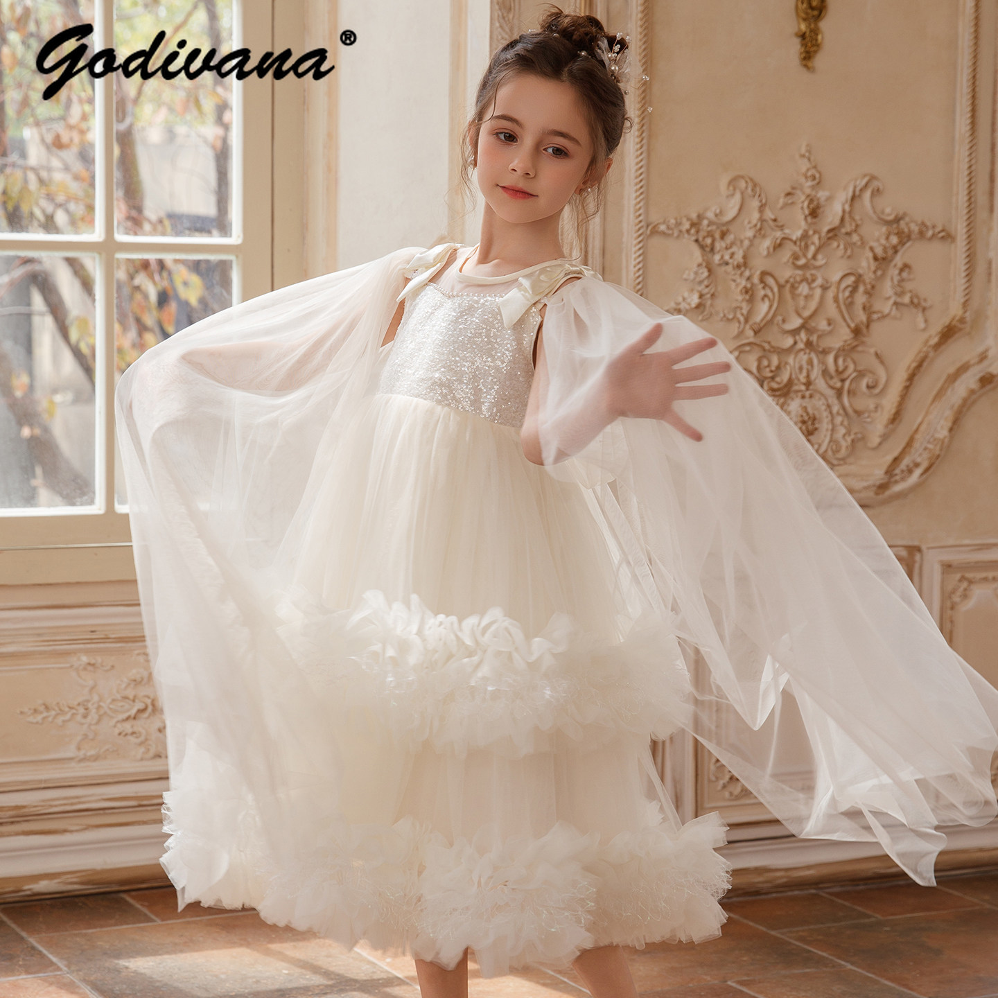 Baby Clothing High End - Słodkie Sukienki dla Dziewczynek 2026 Lato