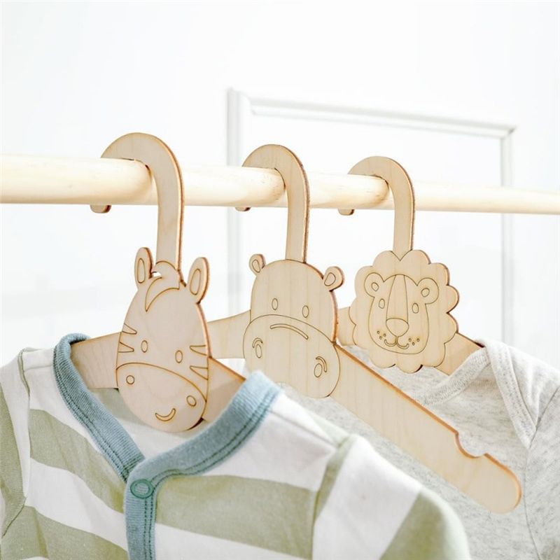 20 SZT. Urocze Drewniane Wiesz – Baby Clothing Hanging Rack recenzja i cena